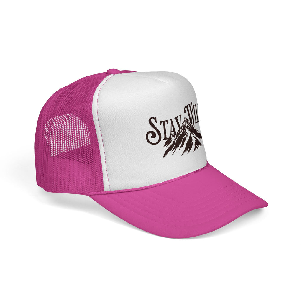Stay Wild Trucker Cap Unisex - ESSENCES Drop 1