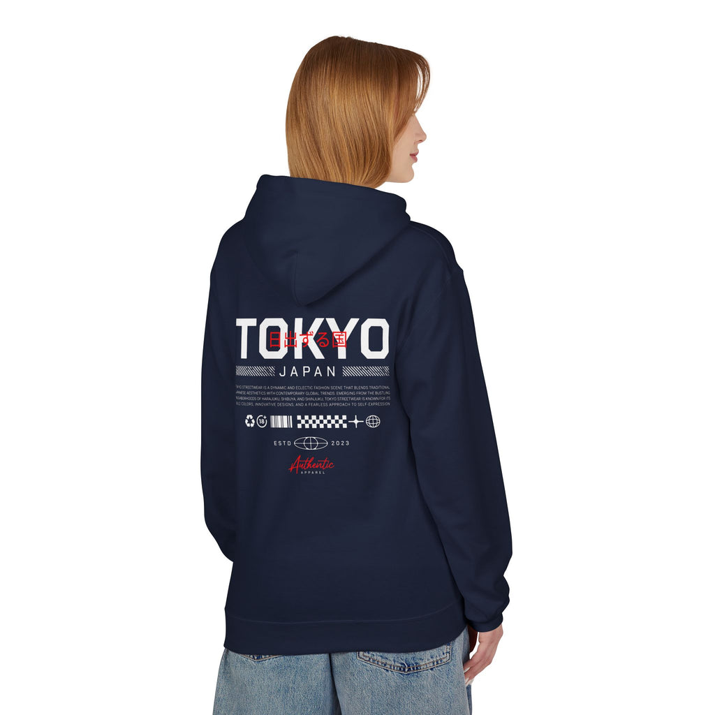 Japanese Style Fleece Unisex Hoodie