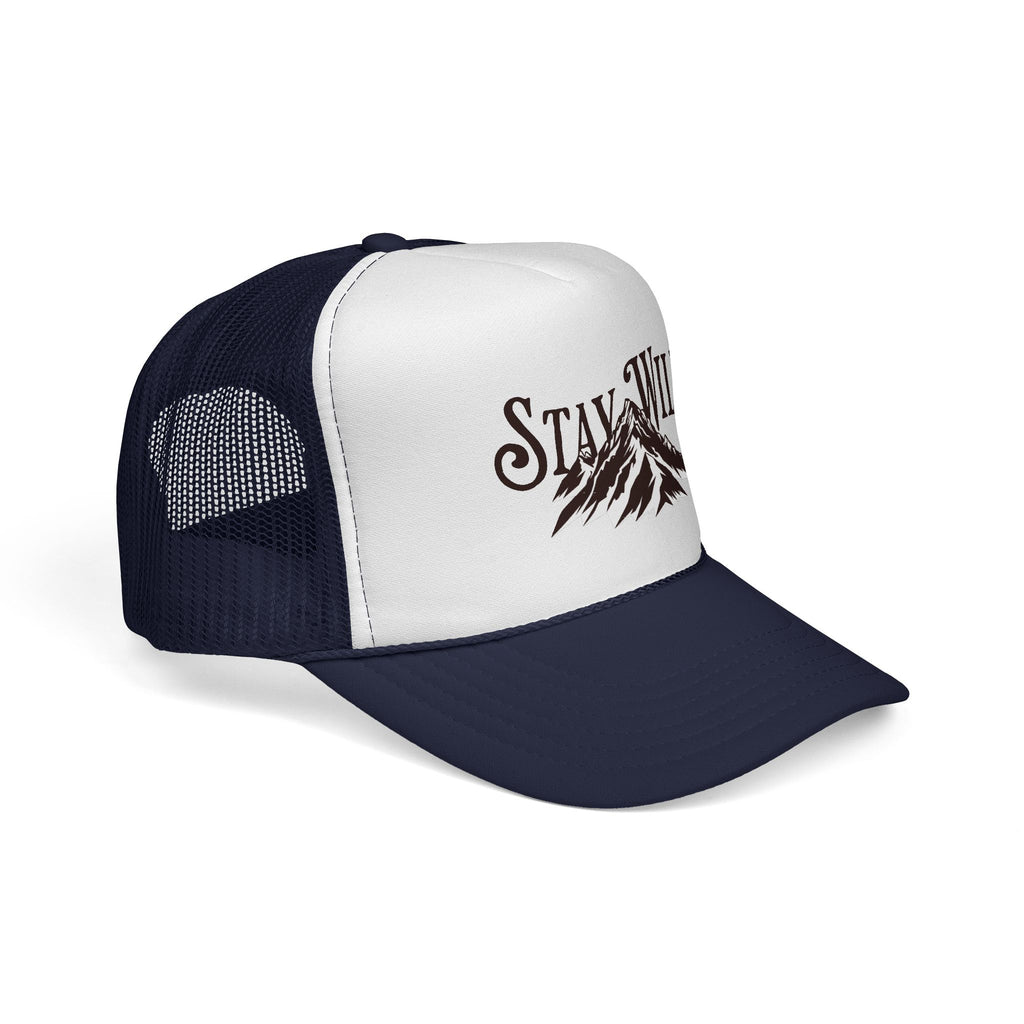 Stay Wild Trucker Cap Unisex - ESSENCES Drop 1