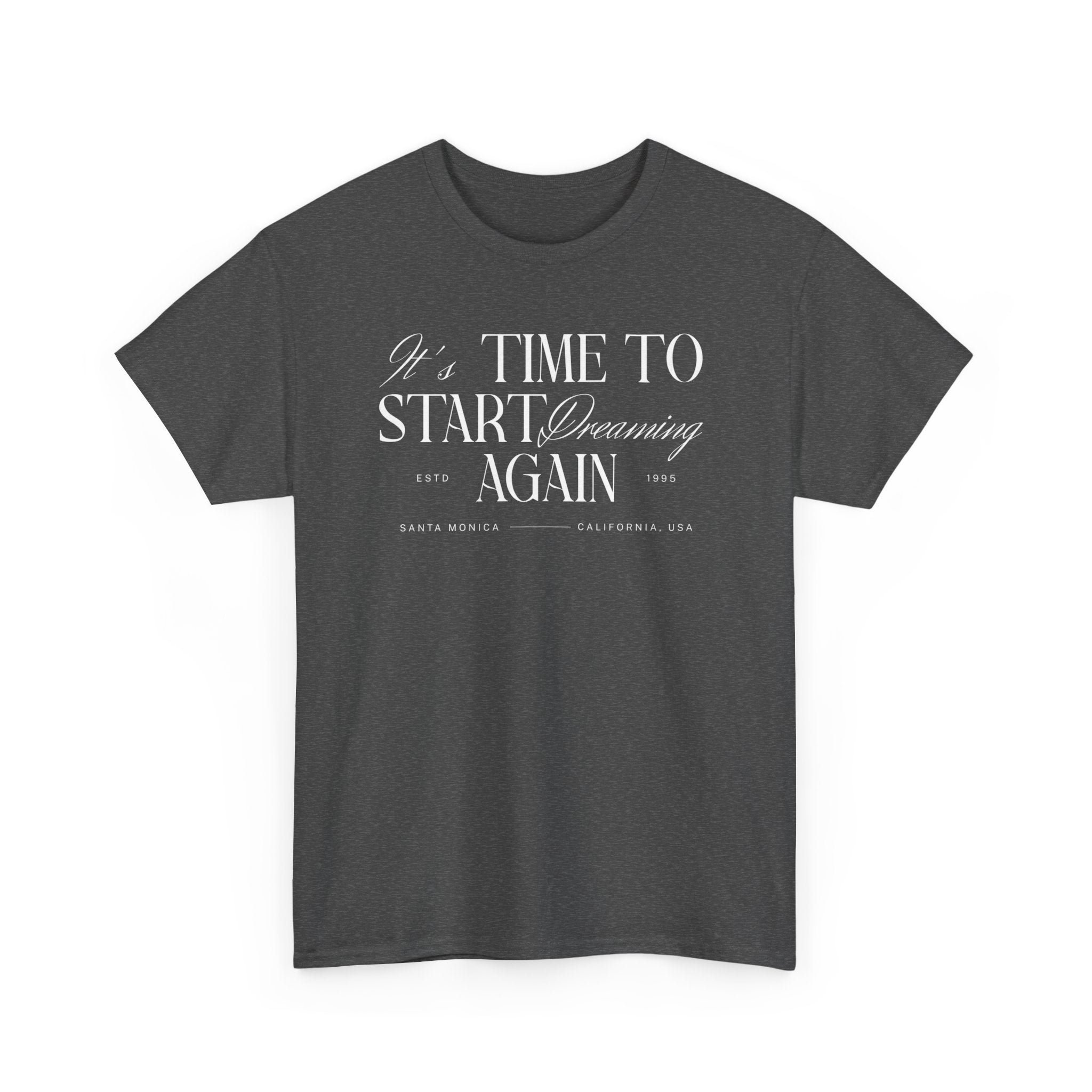 Dream Again Unisex T-Shirt | Aesthetic Motivational Vintage Tee - ESSENCES