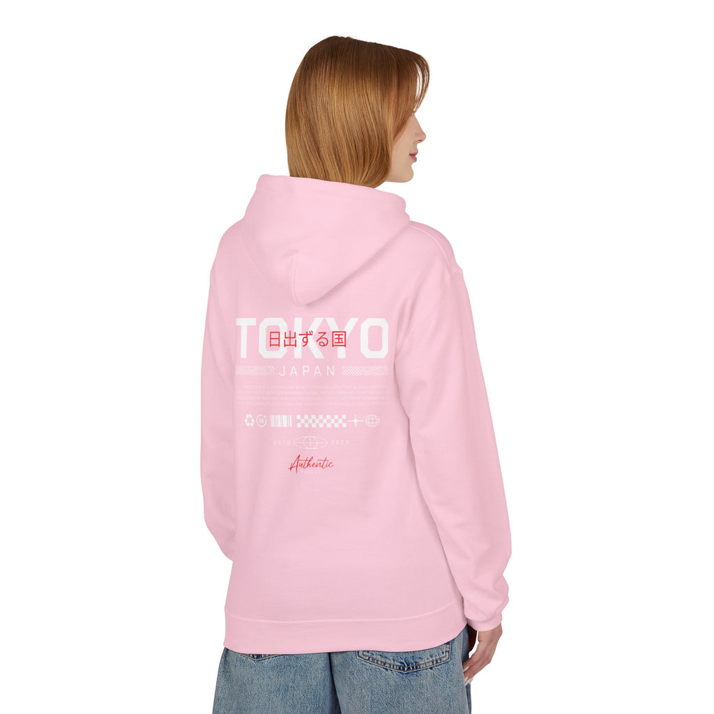 Japanese Style Fleece Unisex Hoodie