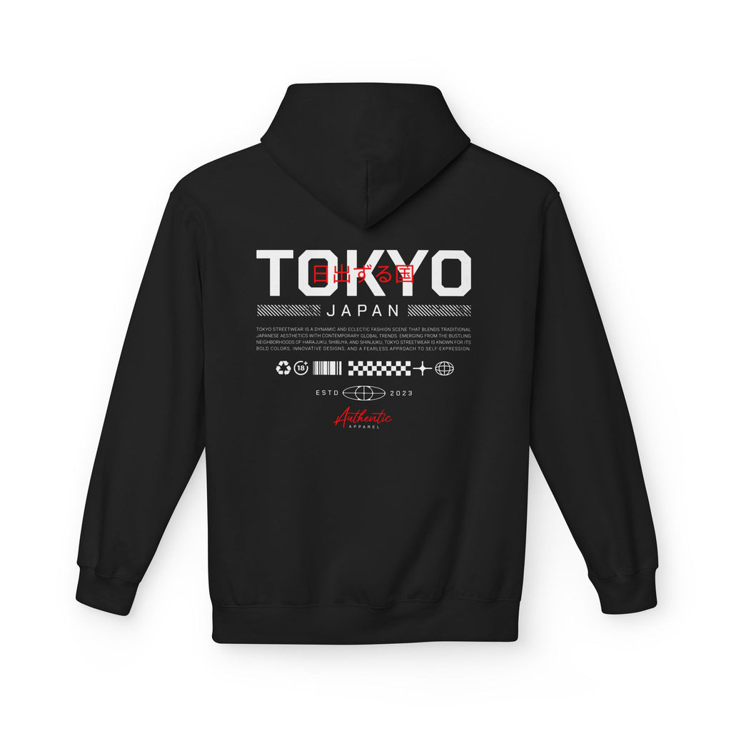 Japanese Style Fleece Unisex Hoodie