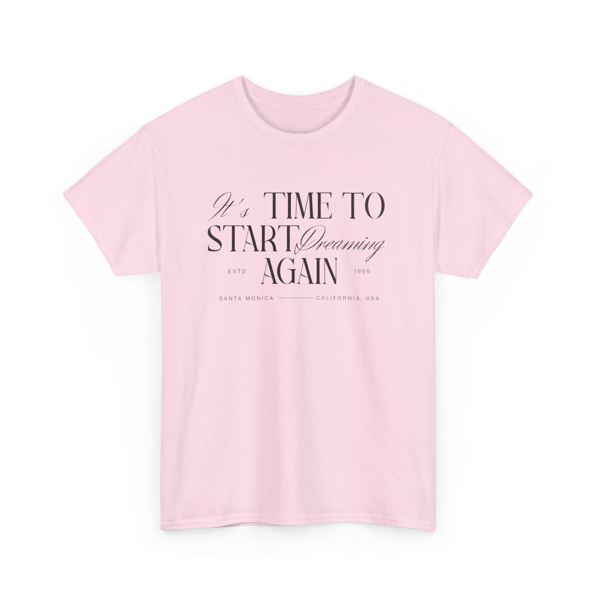 Dream Again Unisex T-Shirt | Aesthetic Motivational Vintage Tee - ESSENCES
