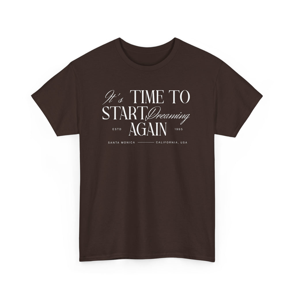Dream Again Unisex T-Shirt | Aesthetic Motivational Vintage Tee - ESSENCES