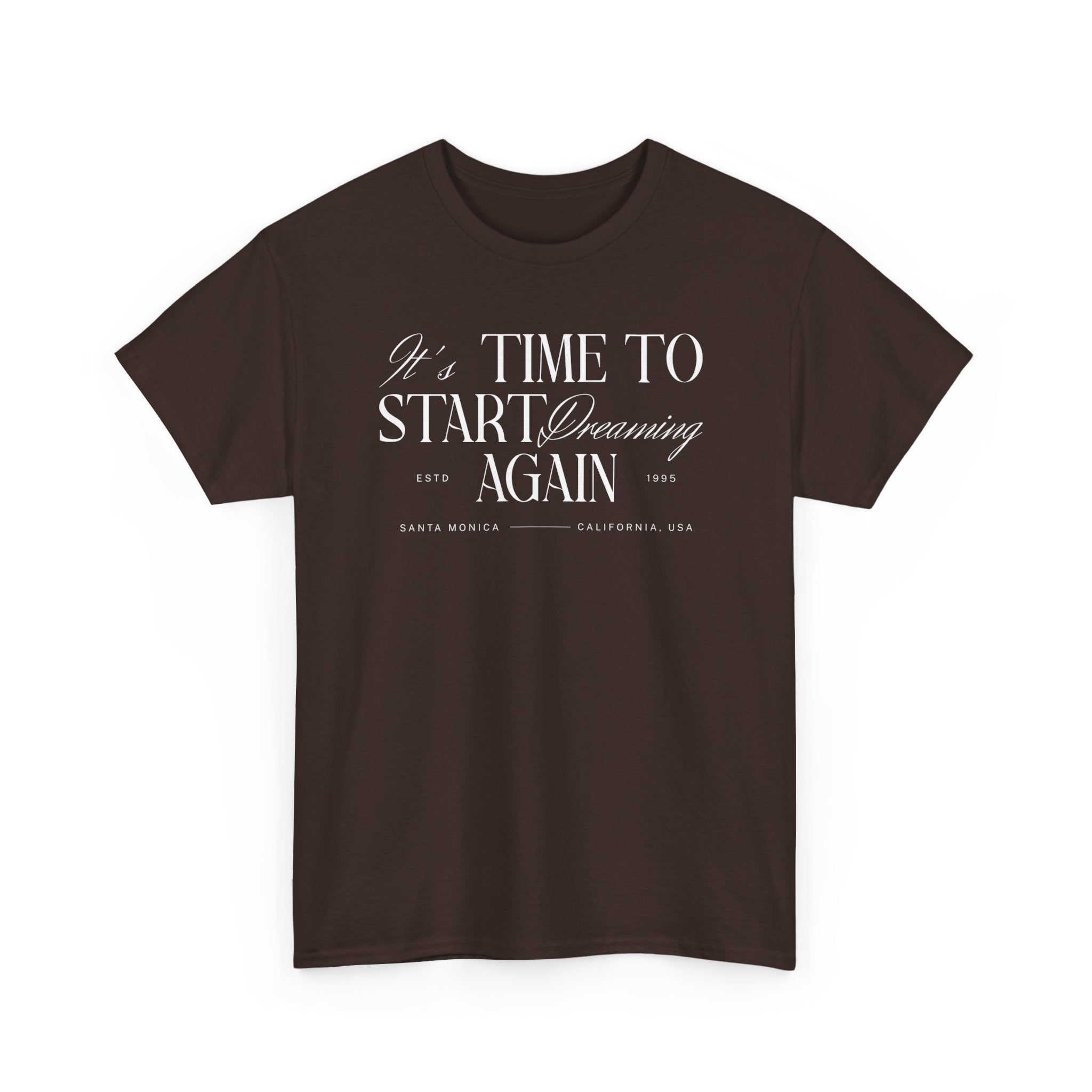 Dream Again Unisex T-Shirt | Aesthetic Motivational Vintage Tee - ESSENCES