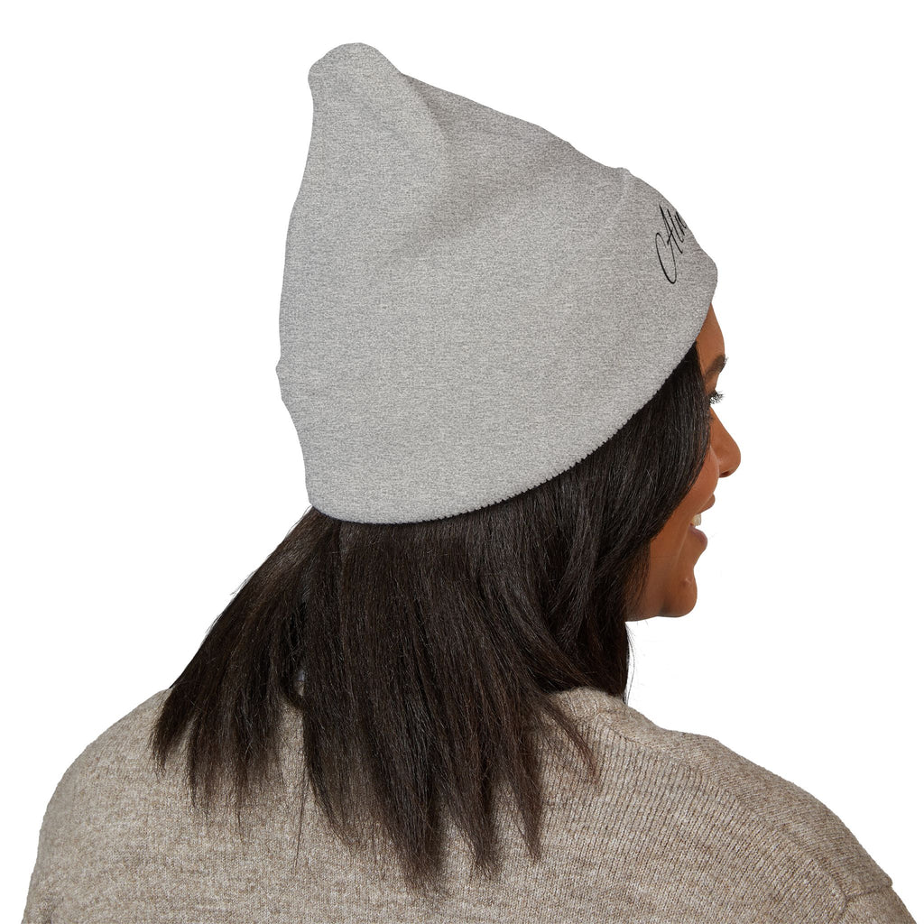 Always Me" Embroidered Knit Unisex Beanie - ESSENCES