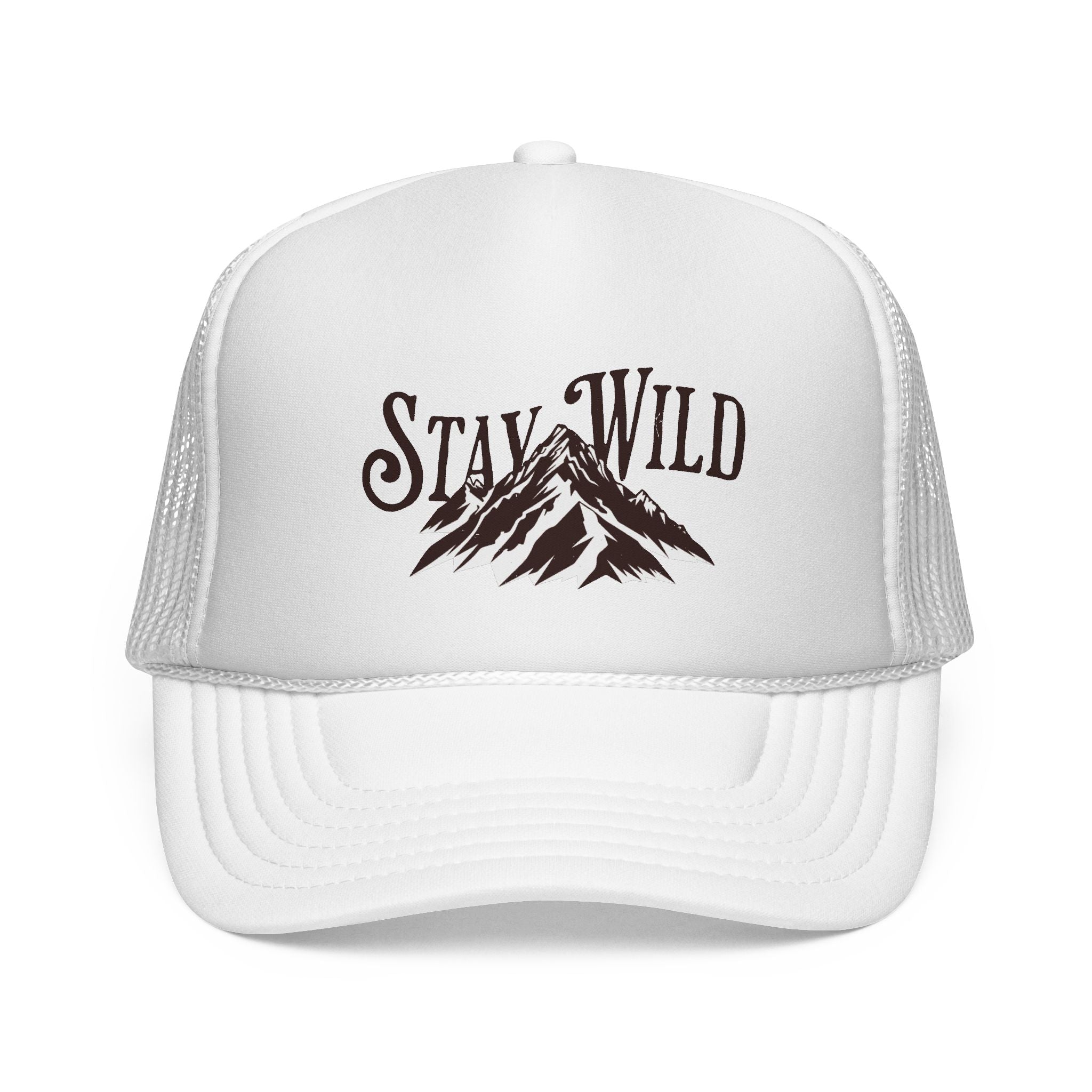 Stay Wild Trucker Cap Unisex - ESSENCES Drop 1