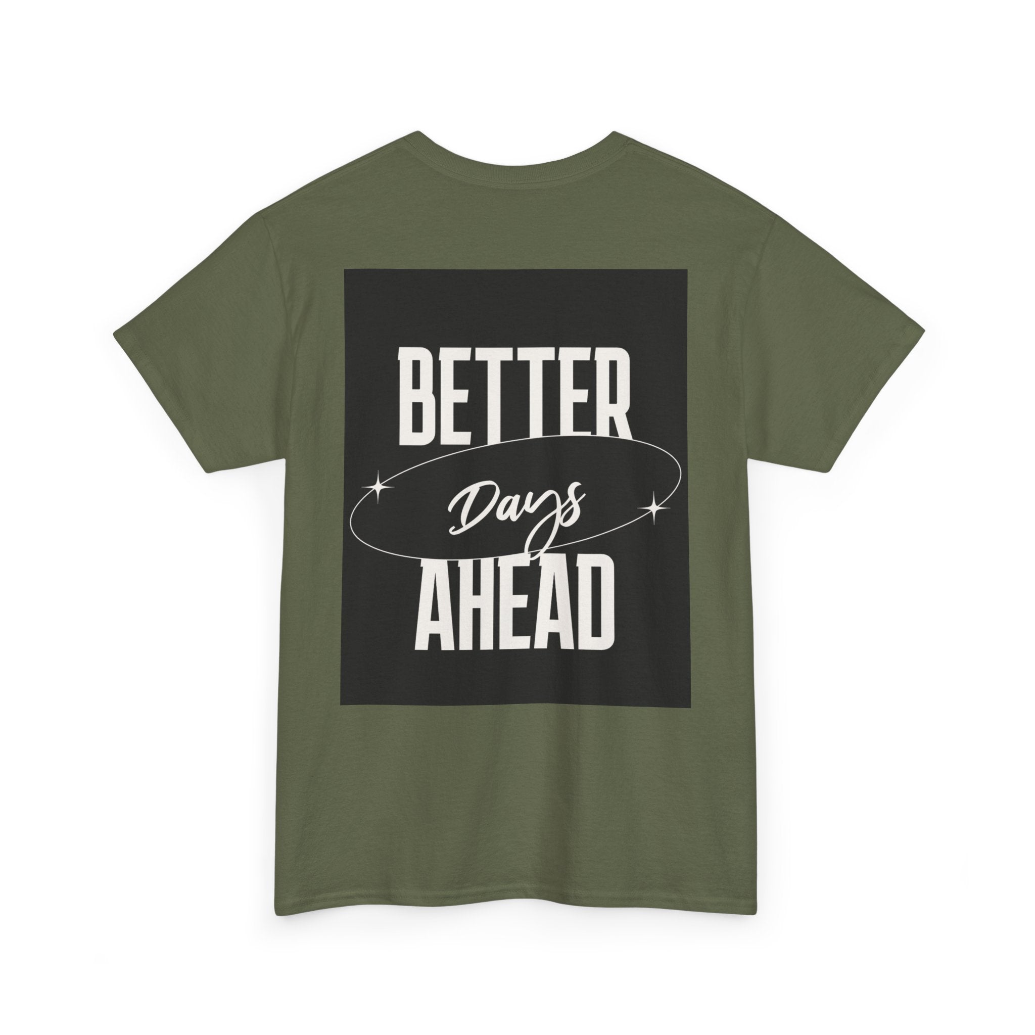 Retro Graphic Tee | "Better days Ahead" Motivational Oversized T-Shirt (Unisex) - ESSENCES
