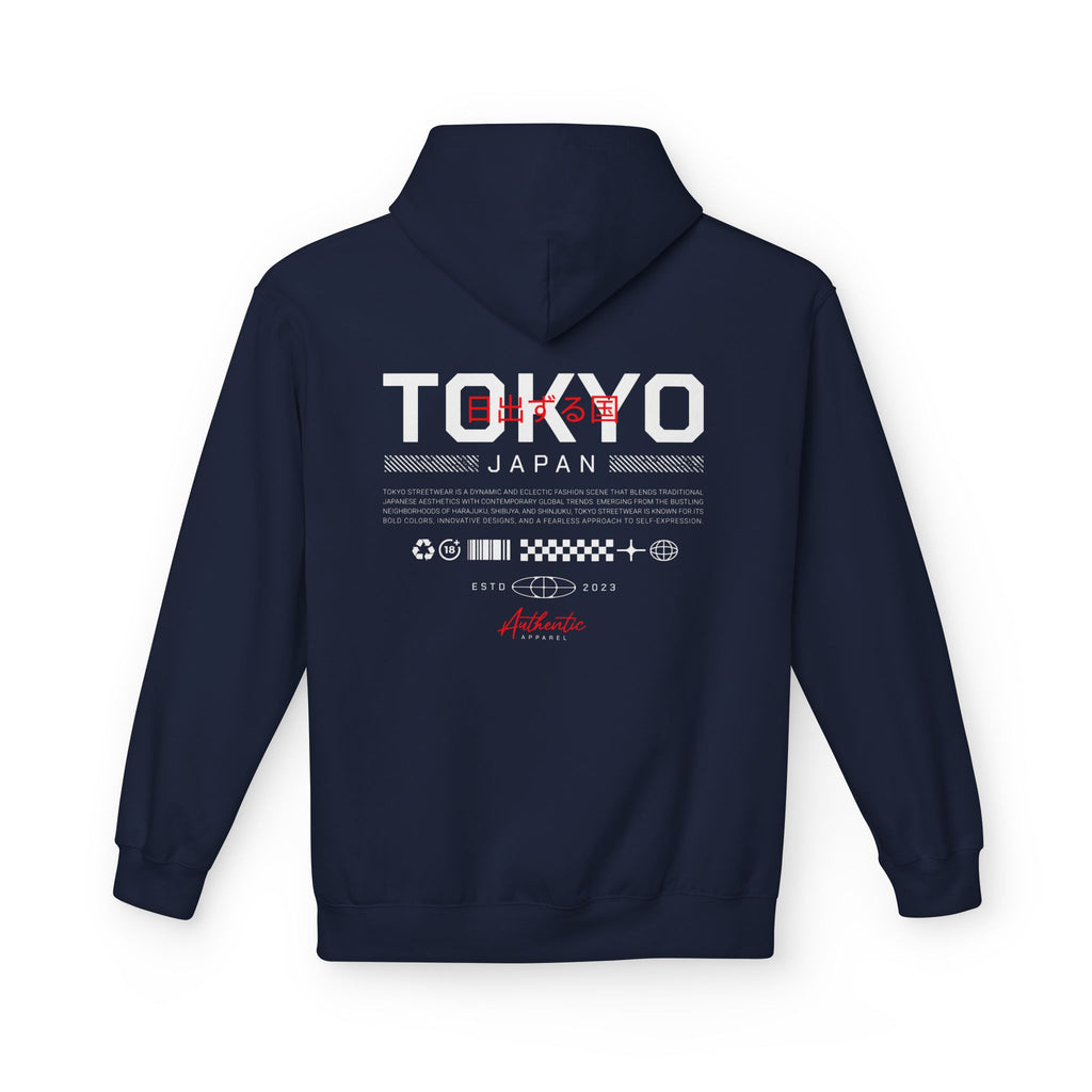 Japanese Style Fleece Unisex Hoodie