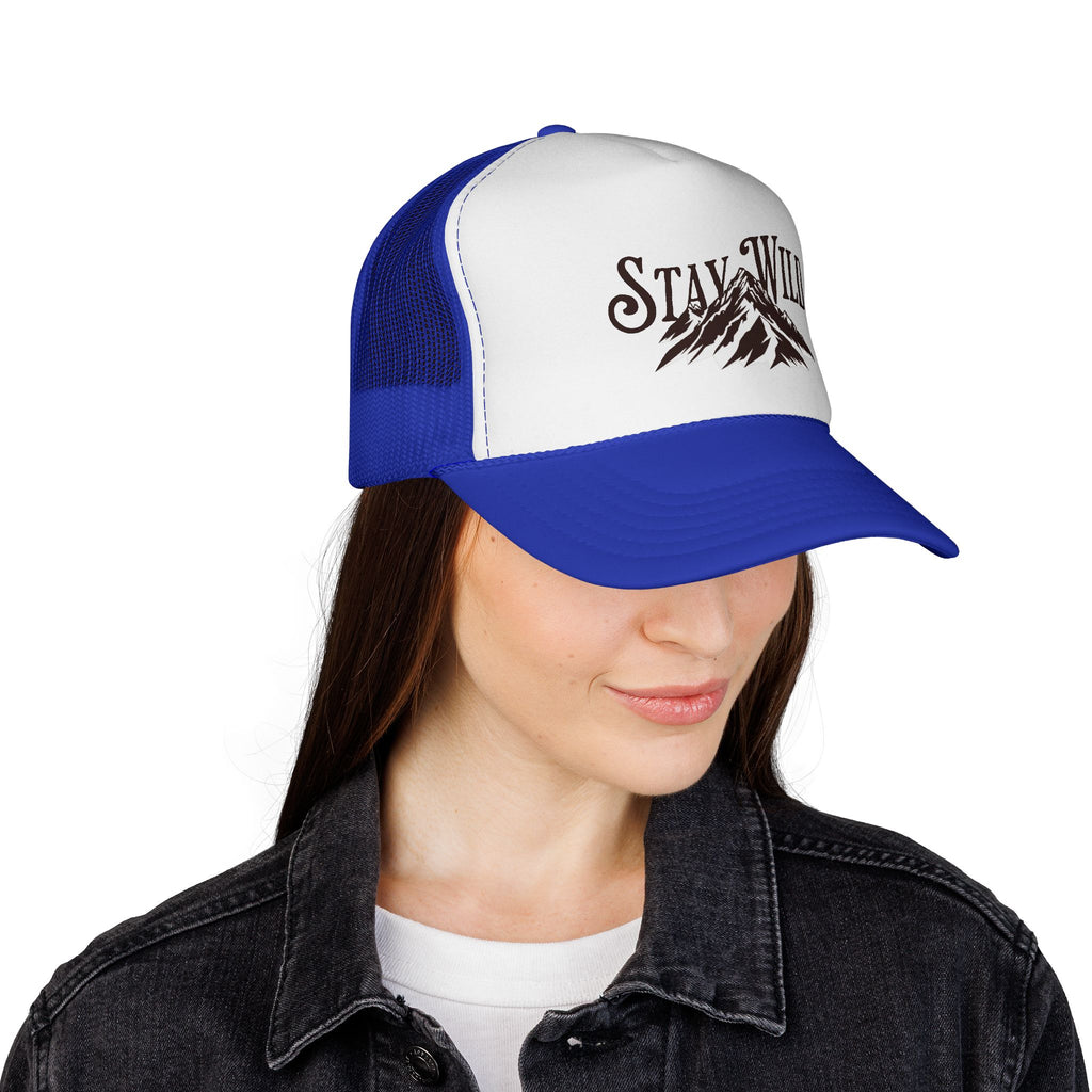 Stay Wild Trucker Cap Unisex - ESSENCES Drop 1