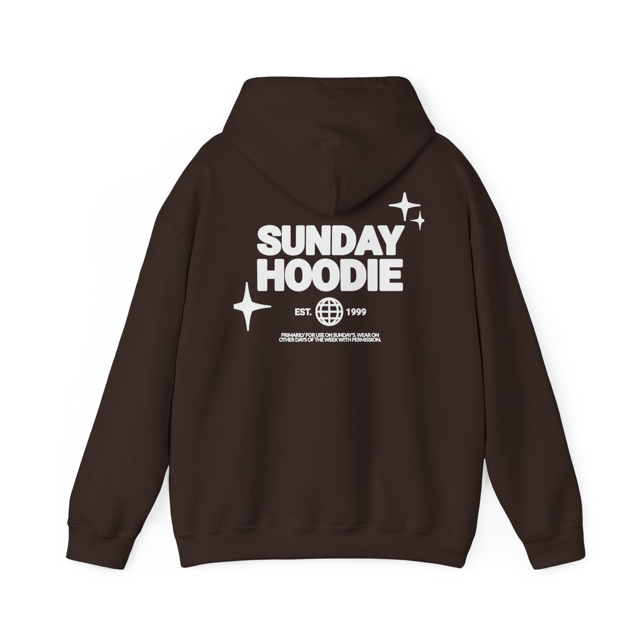 Thick Blend Oversized Hoodie (Unisex) | Perfect Heavyweight Pullover for Cold Weather - ESSENCES