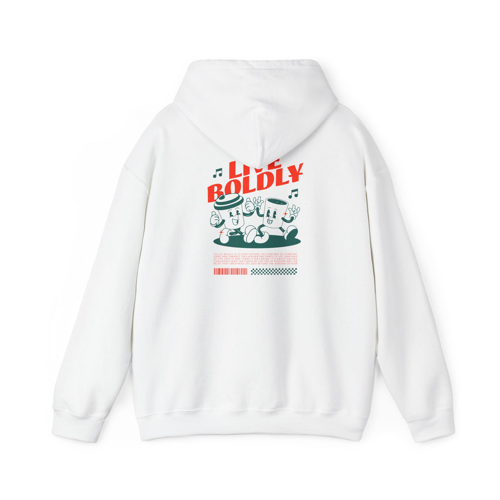 Live Boldly Graphic Hoodie - ESSENCES