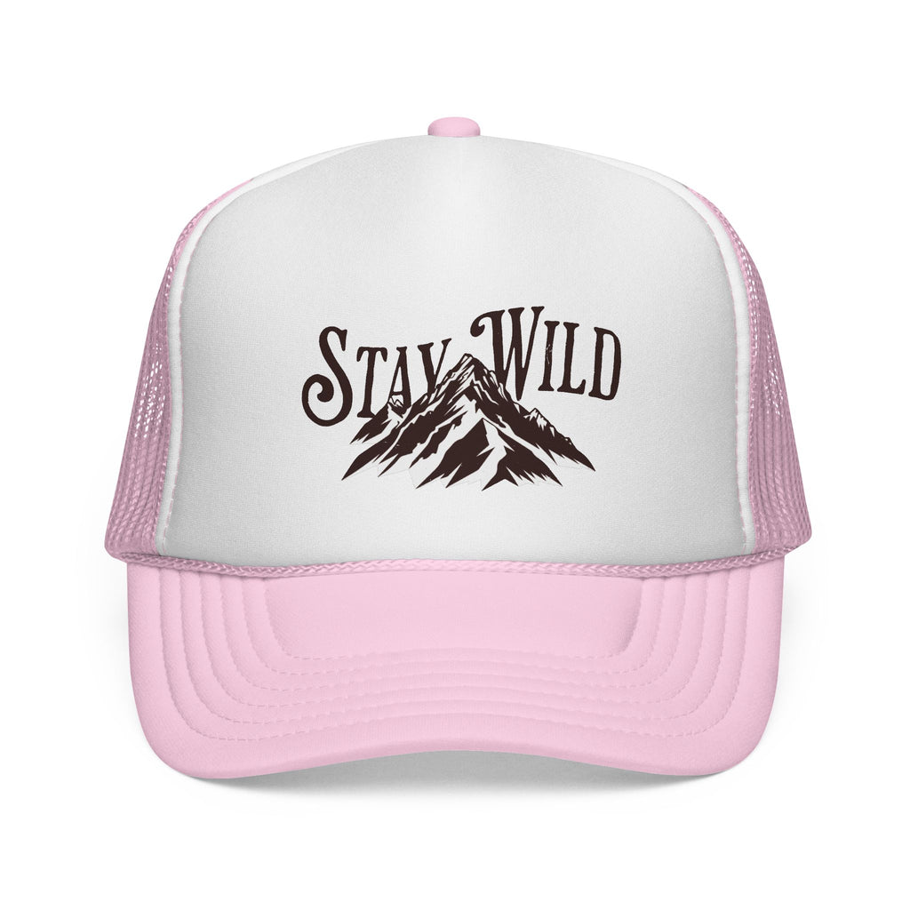 Stay Wild Trucker Cap Unisex - ESSENCES Drop 1