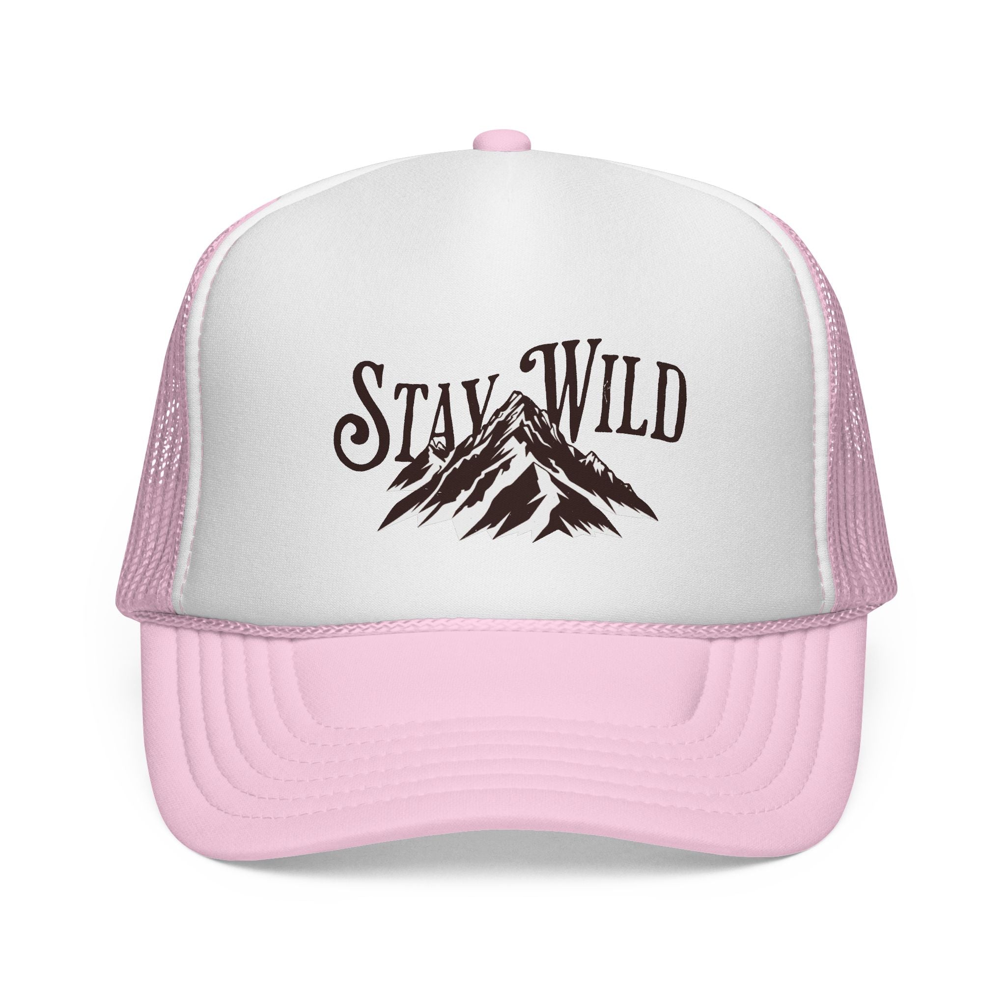 Stay Wild Trucker Cap Unisex - ESSENCES Drop 1
