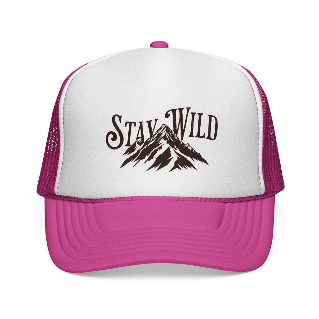 Stay Wild Trucker Cap Unisex - ESSENCES Drop 1