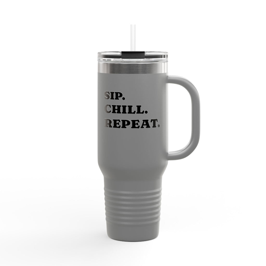 Insulated Travel Mug Sip Chill Repeat 40oz - ESSENCES Drop 1