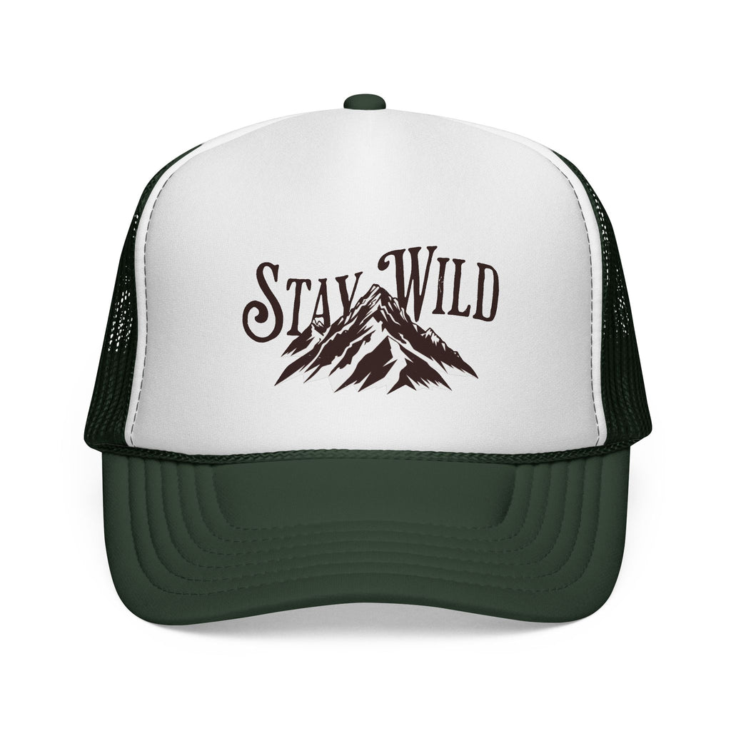 Stay Wild Trucker Cap Unisex - ESSENCES Drop 1