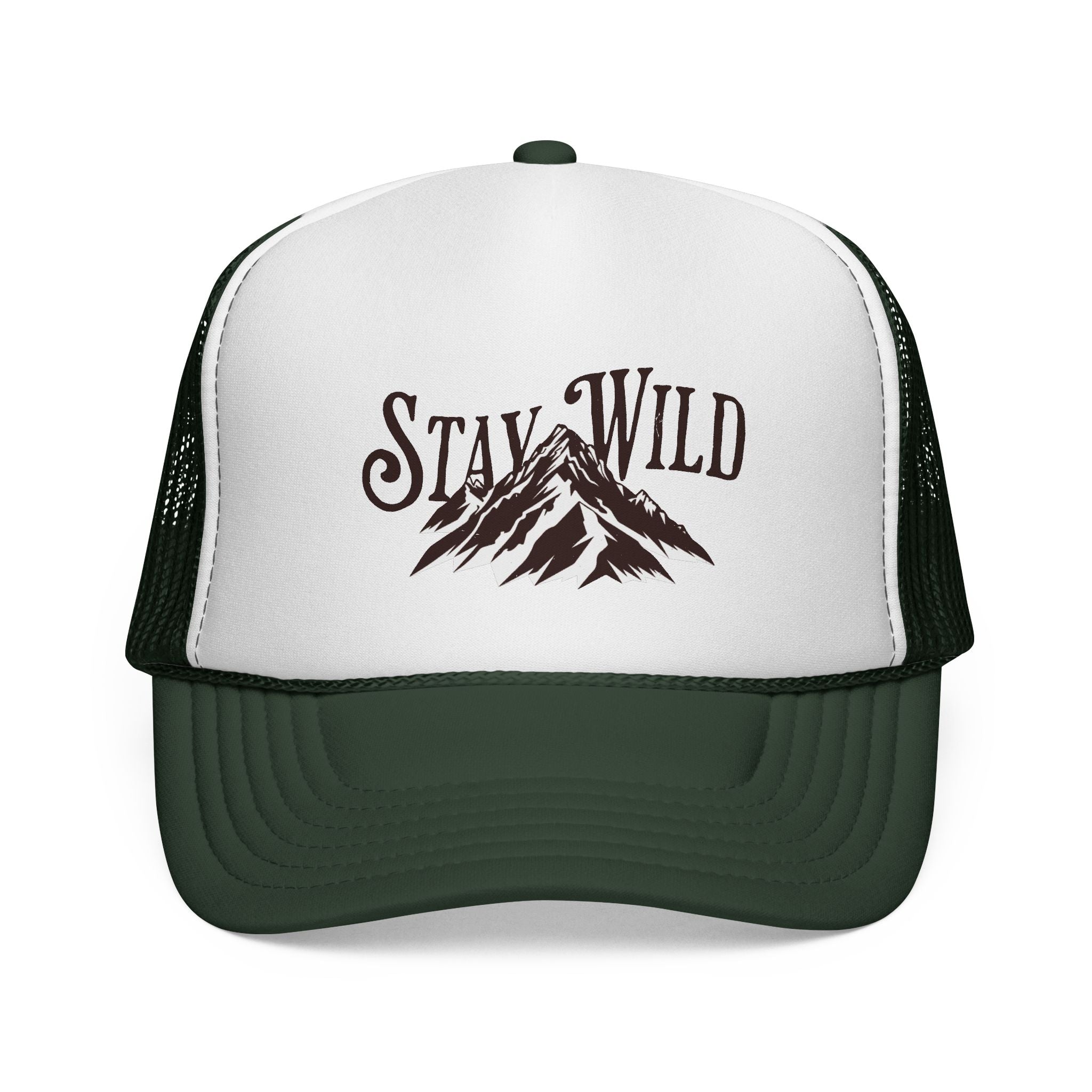 Stay Wild Trucker Cap Unisex - ESSENCES Drop 1