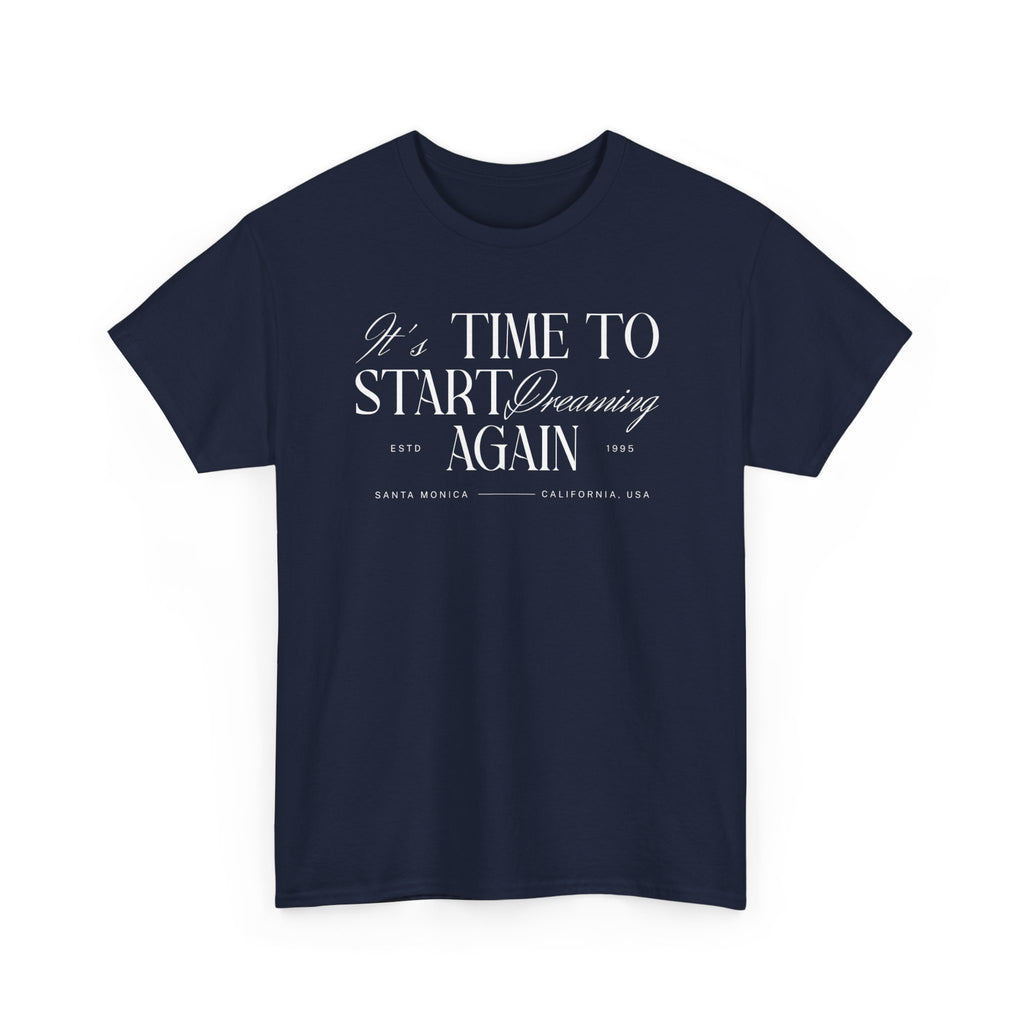 Dream Again Unisex T-Shirt | Aesthetic Motivational Vintage Tee - ESSENCES
