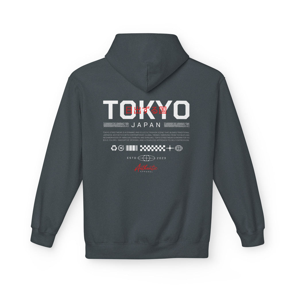 Japanese Style Fleece Unisex Hoodie