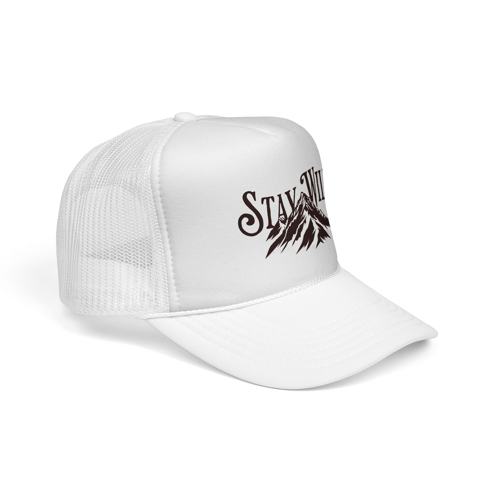 Stay Wild Trucker Cap Unisex - ESSENCES Drop 1