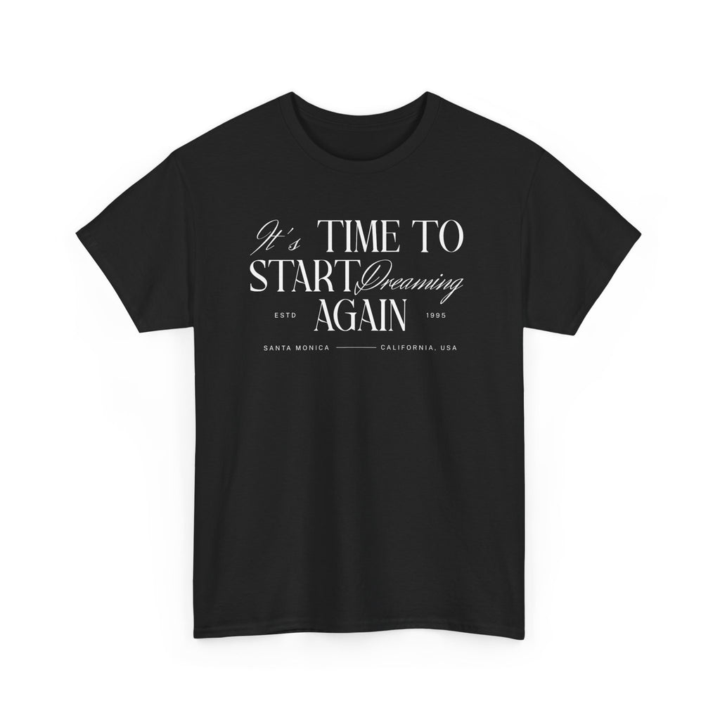 Dream Again Unisex T-Shirt | Aesthetic Motivational Vintage Tee - ESSENCES