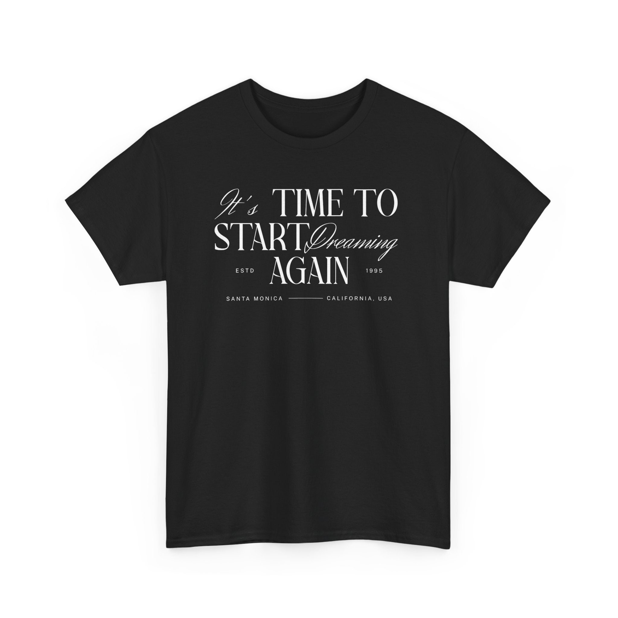 Dream Again Unisex T-Shirt | Aesthetic Motivational Vintage Tee - ESSENCES