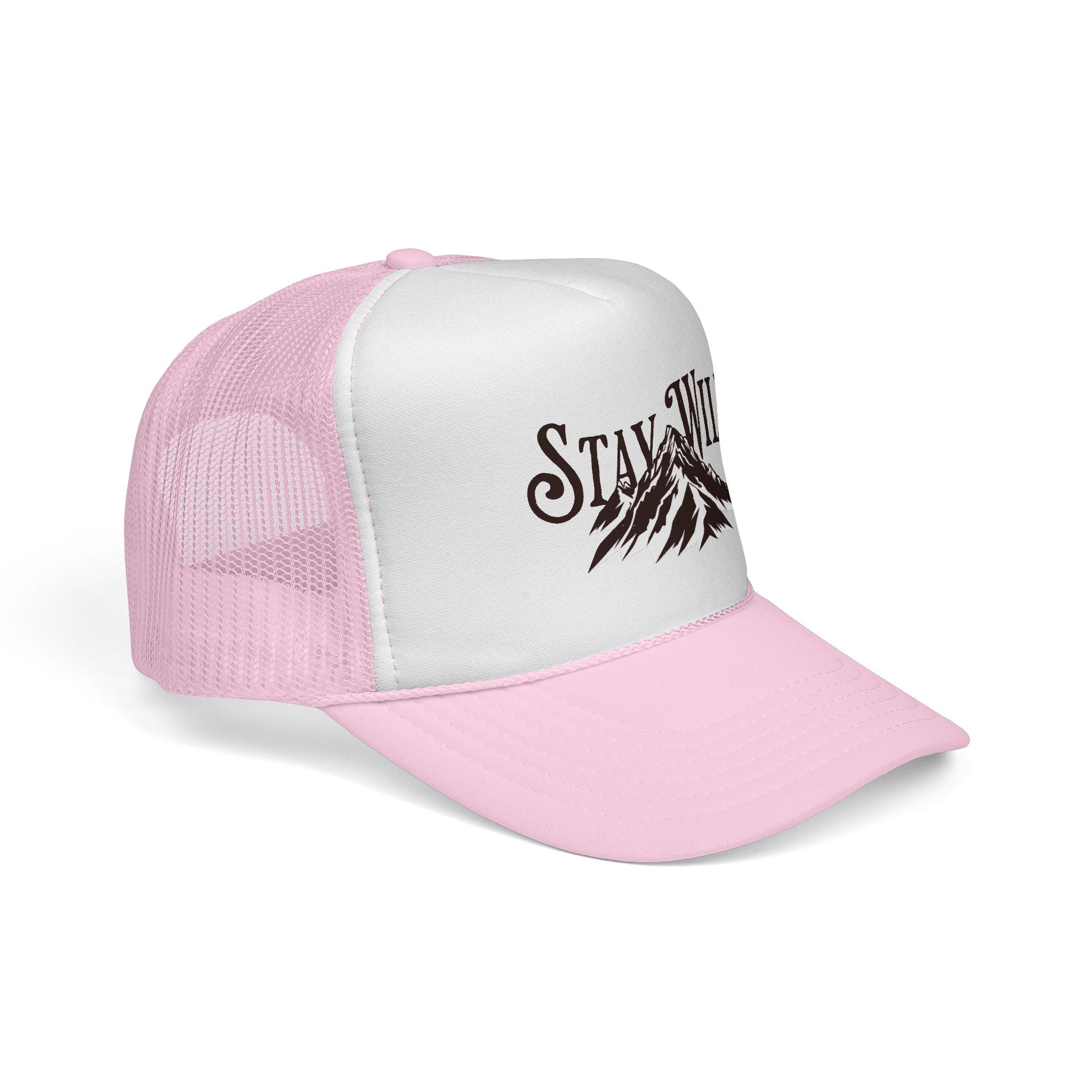Stay Wild Trucker Cap Unisex - ESSENCES Drop 1