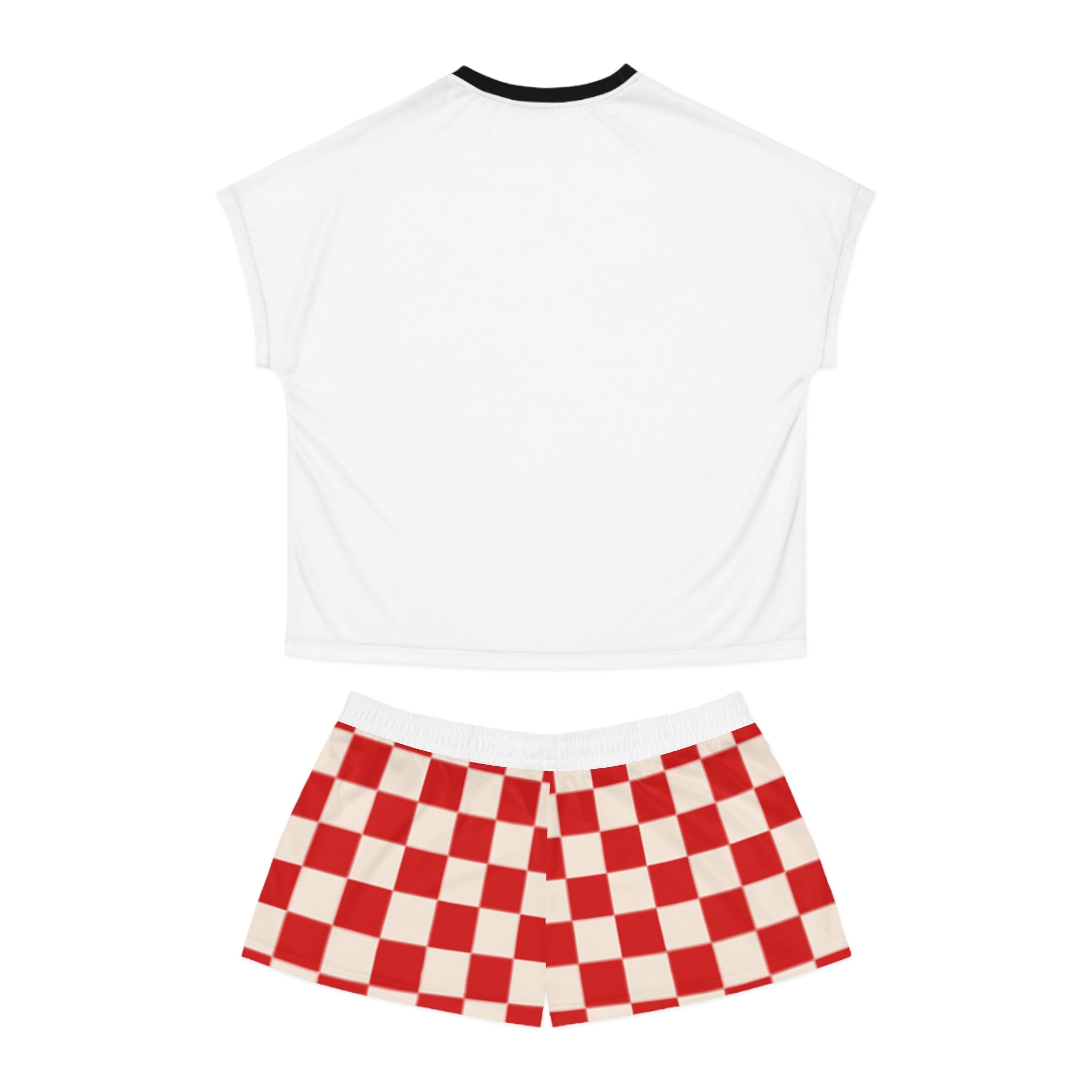 Women's Cozy Christmas Pajama Set | Short-Sleeve Flannel/Cotton Holiday PJs